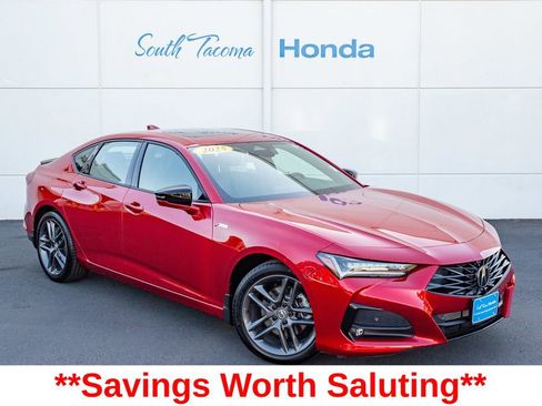Used 2025 Acura TLX SH-AWD w/ A-SPEC Pkg image 1
