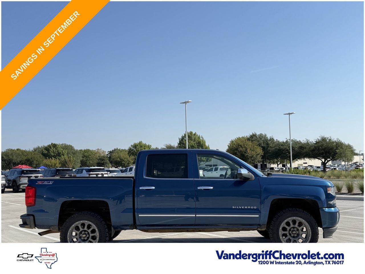 Used 2017 Chevrolet Silverado 1500 LTZ Z71 AWD/4WD image 3