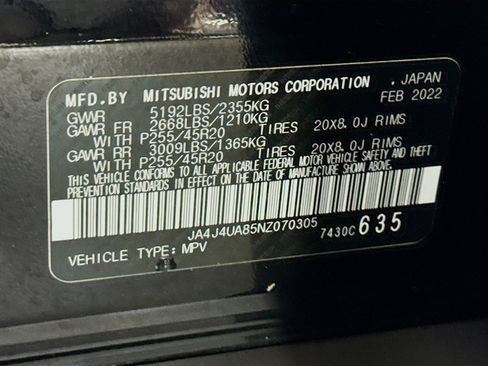 Used 2022 Mitsubishi Outlander SEL Black Edition AWD/4WD image 40