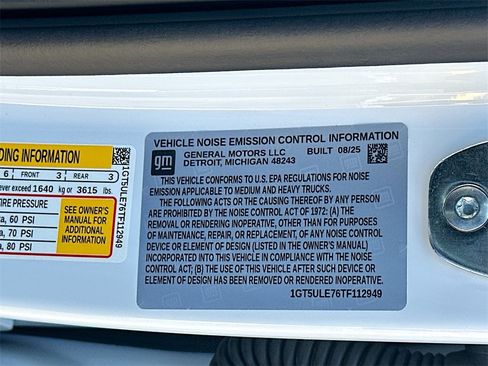 New 2026 GMC Sierra 2500 Pro w/ 1SA Pro Safety Plus Package image 27