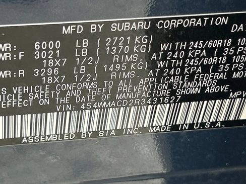 Used 2024 Subaru Ascent Premium w/ Convenience Package AWD/4WD image 53