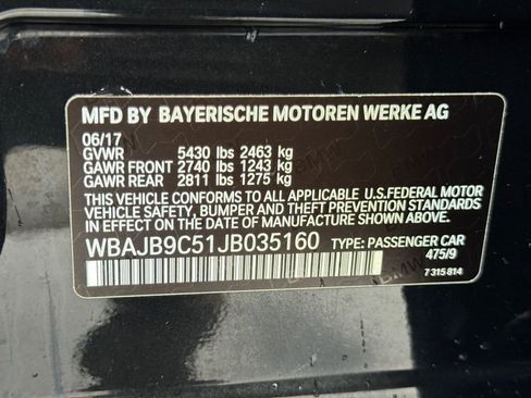 Used 2018 BMW M550i xDrive M550i xDrive w/ Dynamic Handling Package image 29