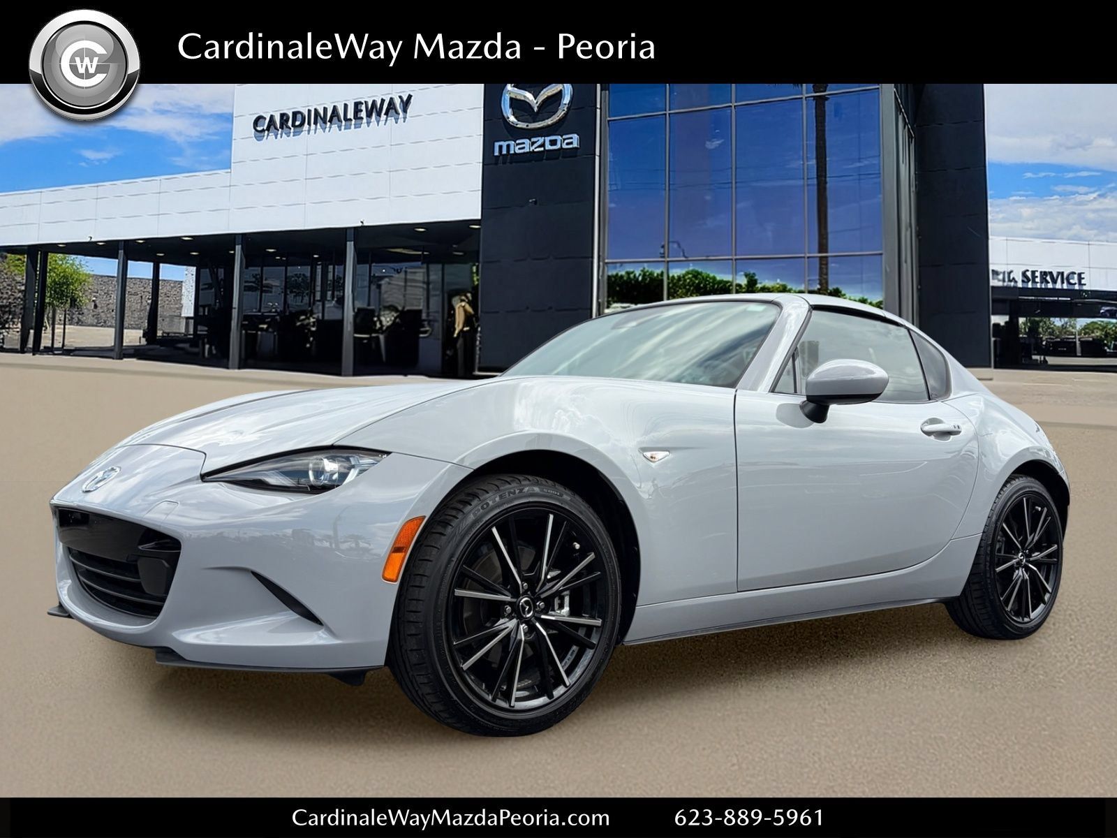 Certified 2025 MAZDA MX-5 Miata RF Grand Touring RWD image 1