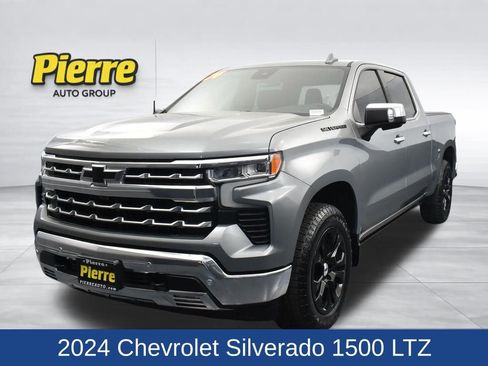 Used 2024 Chevrolet Silverado 1500 LTZ w/ LPO, Dark Essentials Package AWD/4WD image 1