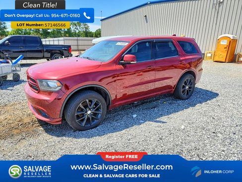 Used 2017 Dodge Durango GT AWD/4WD image 1