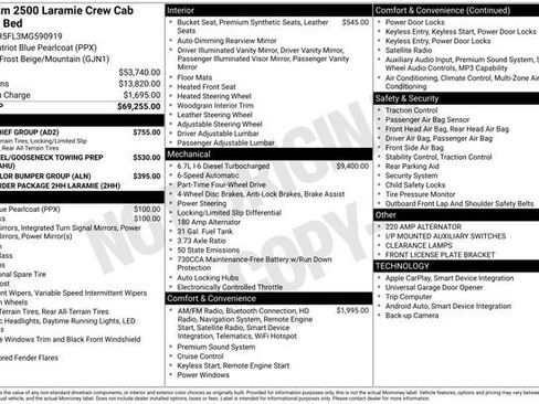 Used 2021 RAM 2500 Laramie w/ Snow Chief Group image 13
