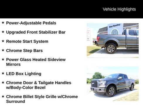 Used 2016 Ford F150 XLT w/ Equipment Group 302A Luxury AWD/4WD image 8