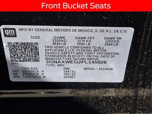 Used 2023 Chevrolet Equinox RS AWD/4WD image 24