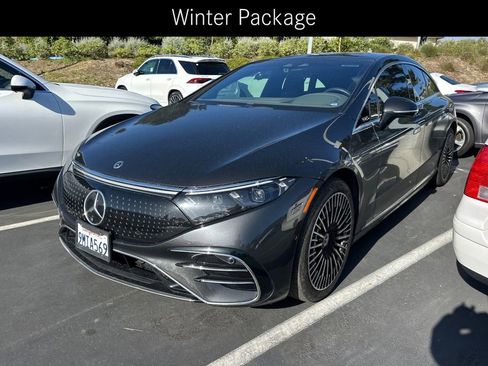 Certified 2024 Mercedes-Benz EQS 580 4MATIC Sedan image 2