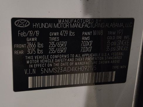 Used 2019 Hyundai Santa Fe SE image 33