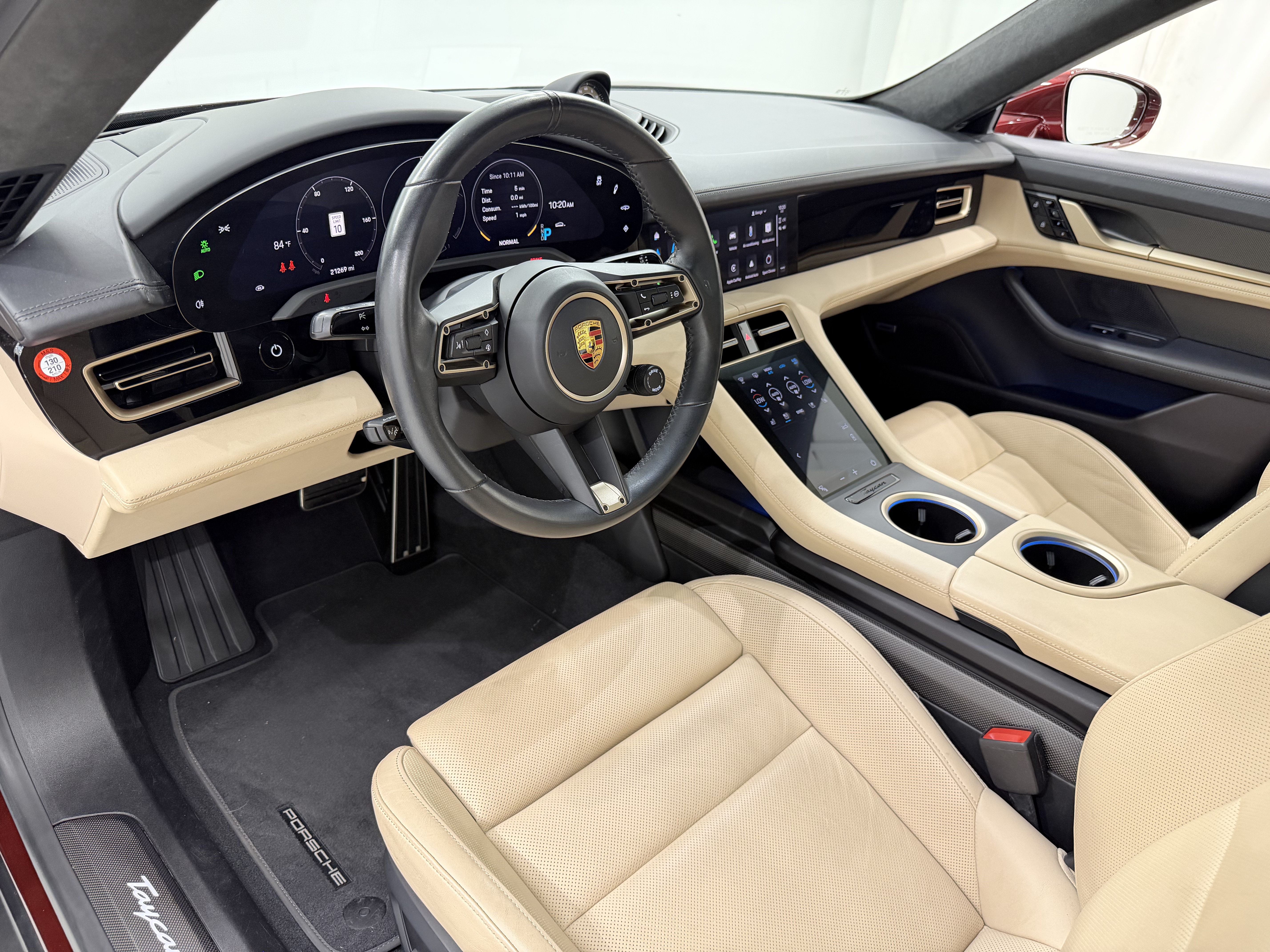 Certified 2021 Porsche Taycan Turbo S AWD/4WD image 27