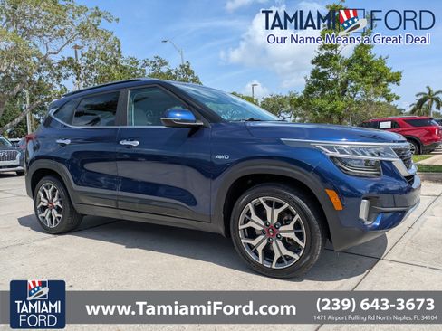 Used 2021 Kia Seltos SX AWD/4WD image 1