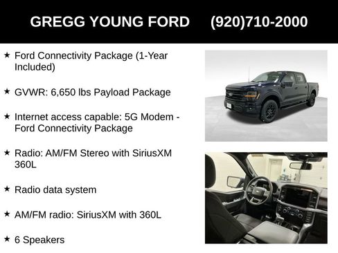 New 2026 Ford F150 XLT w/ Equipment Group 302A MID image 31