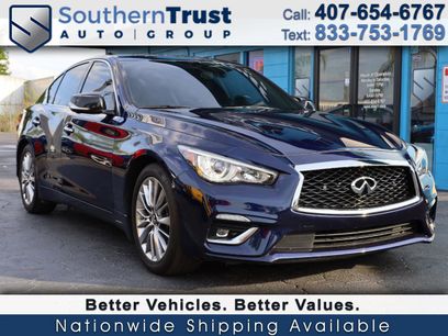 Used 2021 INFINITI Q50 Luxe w/ Cargo Package