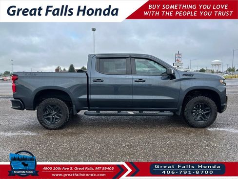 Used 2021 Chevrolet Silverado 1500 LT Trail Boss w/ Convenience Package II AWD/4WD image 8