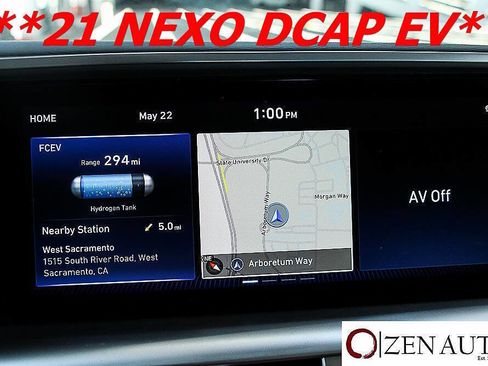 Used 2021 Hyundai Nexo Blue FWD image 17
