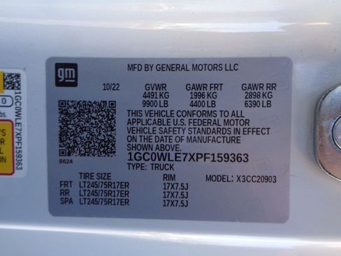 Used 2023 Chevrolet Silverado 2500 W/T w/ WT Convenience Package RWD image 20