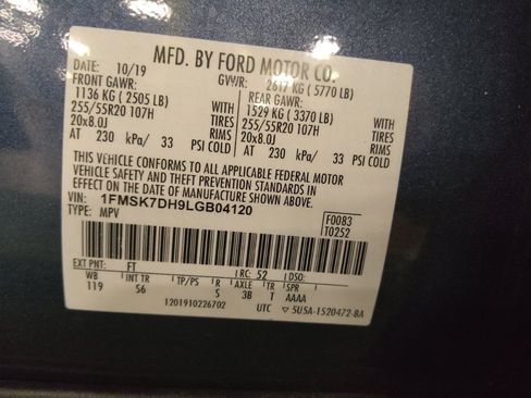 Used 2020 Ford Explorer XLT w/ Equipment Group 202A RWD image 33