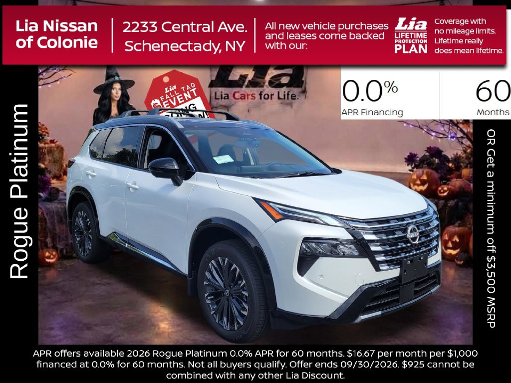 New 2026 Nissan Rogue Platinum AWD/4WD 360° Tour