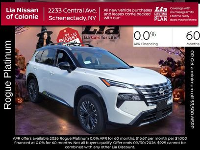 New 2026 Nissan Rogue Platinum