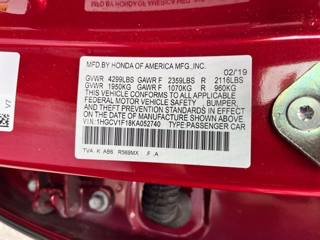 Used 2019 Honda Accord LX image 13