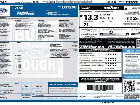 Used 2023 Ford F150 Tremor w/ 360 Degree Camera Package image 4