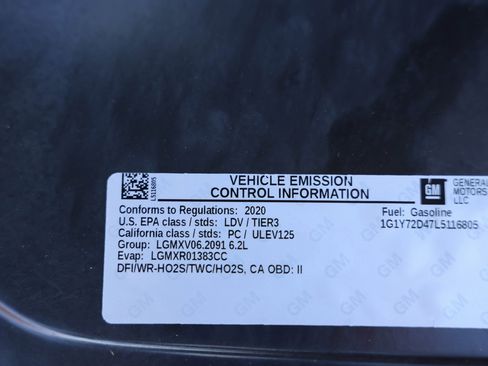 Used 2020 Chevrolet Corvette Stingray Preferred Cpe w/ 2LT Preferred Equipment Group image 34