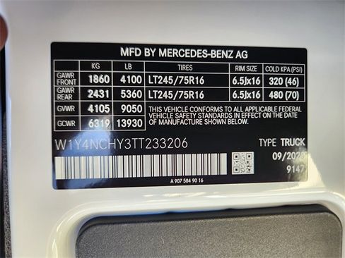 New 2026 Mercedes-Benz Sprinter 2500 image 25