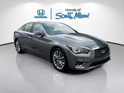 Used 2021 INFINITI Q50 Luxe w/ Cargo Package