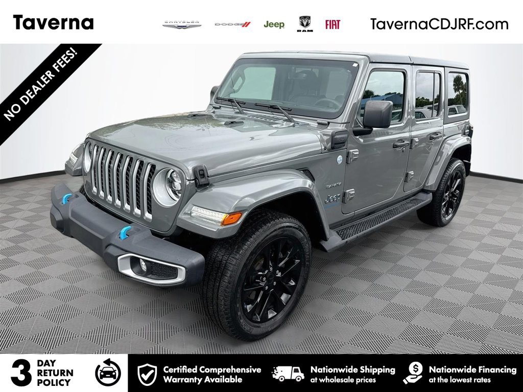 Certified 2023 Jeep Wrangler Unlimited Sahara AWD/4WD image 1