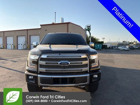 Used 2017 Ford F150 Platinum w/ Technology Package AWD/4WD image 4