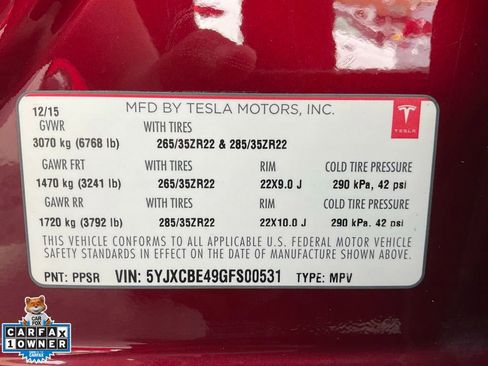 Used 2016 Tesla Model X P90D AWD/4WD image 23