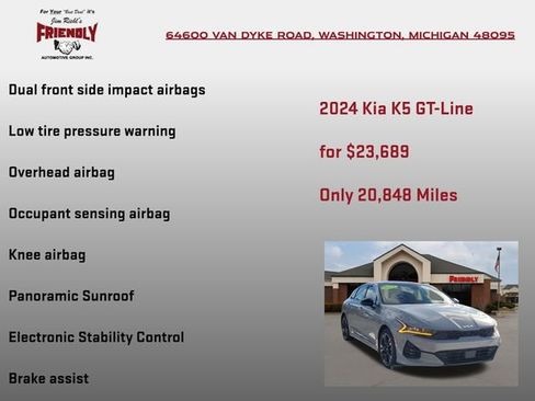 Used 2024 Kia K5 GT-Line image 25