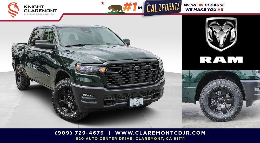 New 2026 RAM 1500 Warlock AWD/4WD 360° Tour