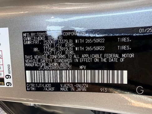 Used 2025 Lexus GX 550 w/ Accessory Package (Z1) AWD/4WD image 42
