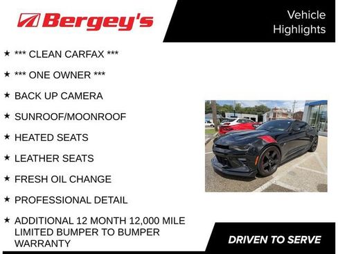 Used 2017 Chevrolet Camaro SS RWD image 4