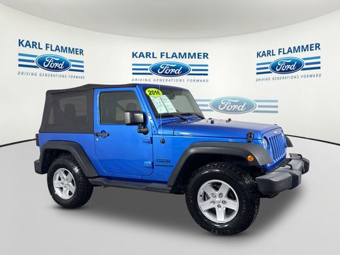 Used 2016 Jeep Wrangler Sport w/ Quick Order Package 24S AWD/4WD image 1