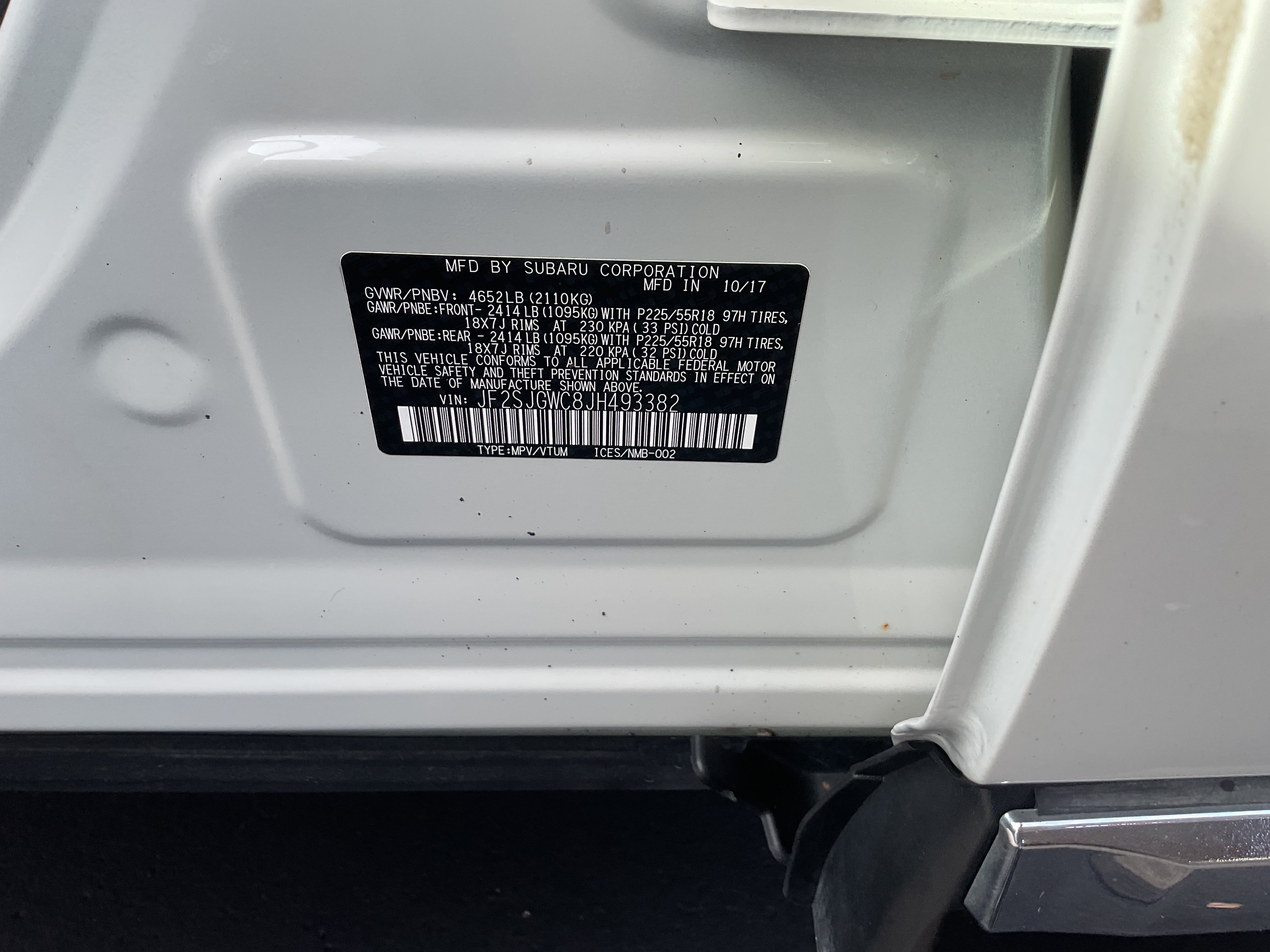 Used 2018 Subaru Forester 2.0XT Touring w/ Popular Package #3B AWD/4WD image 14