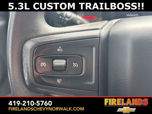 Used 2021 Chevrolet Silverado 1500 Custom Trail Boss w/ LPO, Dark Essentials Package image 19