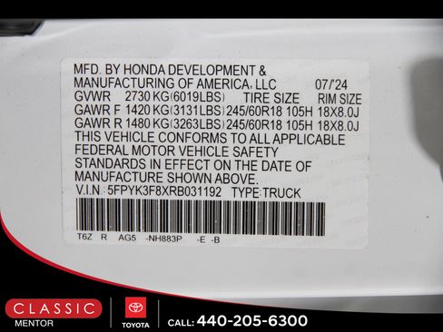 Used 2024 Honda Ridgeline Black Edition image 22