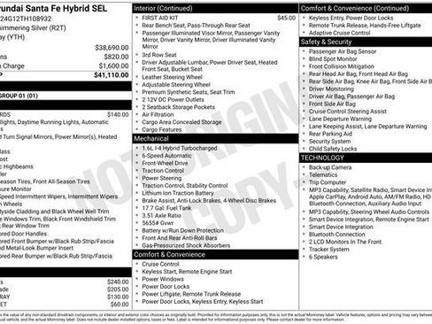 Used 2026 Hyundai Santa Fe SEL FWD image 17
