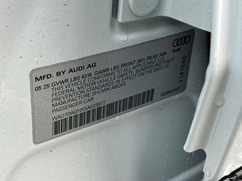 New 2025 Audi A6 e-tron Premium image 23