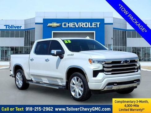 Used 2023 Chevrolet Silverado 1500 High Country w/ High Country Premium Package AWD/4WD image 1
