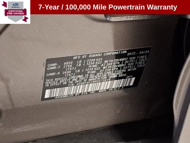 Certified 2024 Subaru Outback Premium AWD/4WD image 26
