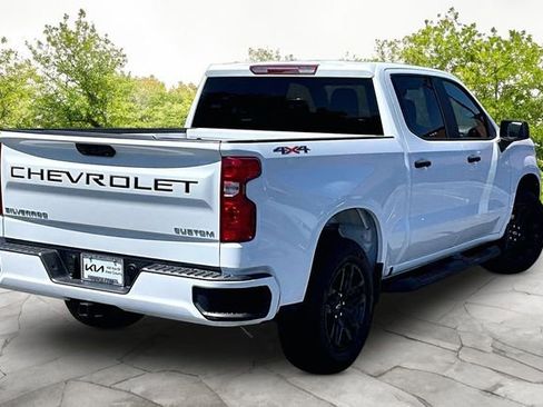 Used 2025 Chevrolet Silverado 1500 Custom w/ Turbomax Blackout Package AWD/4WD image 2