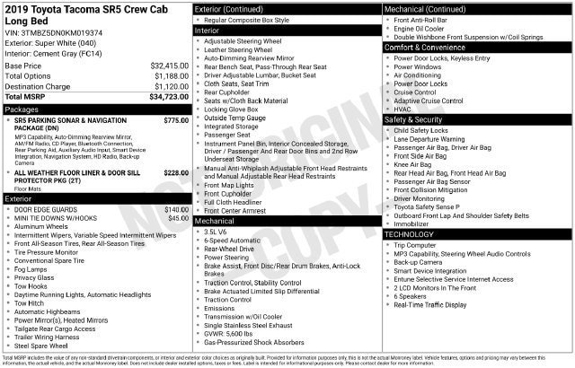 Certified 2019 Toyota Tacoma SR5 RWD image 33