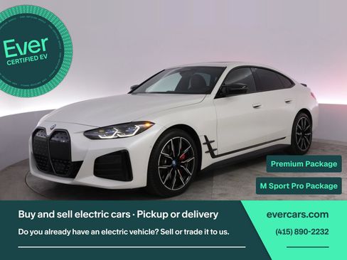 Used 2024 BMW i4 M50 AWD/4WD image 1