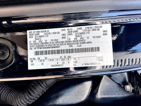 Used 2022 Ford F150 King Ranch w/ Equipment Group 601A High AWD/4WD image 37