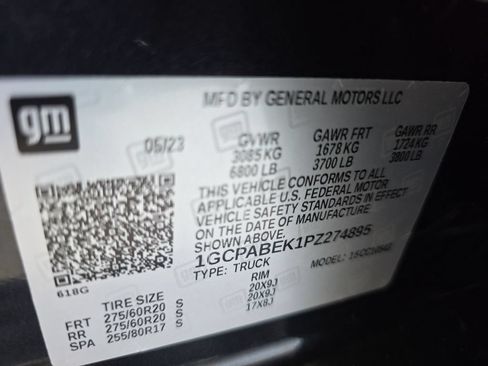 Used 2023 Chevrolet Silverado 1500 Custom RWD image 35
