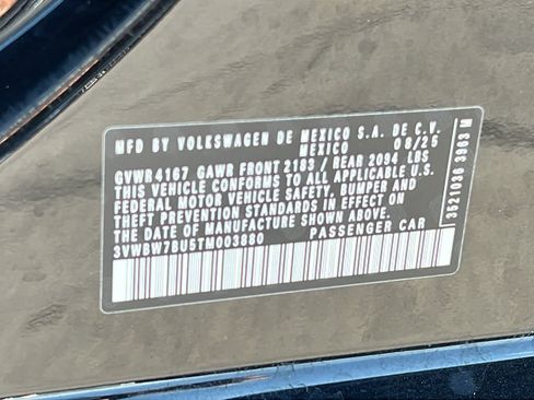 Certified 2026 Volkswagen Jetta Sport FWD image 30